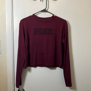 PINK MAROON TOP SIZE XS